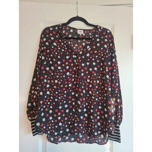 Cabi floral top size medium